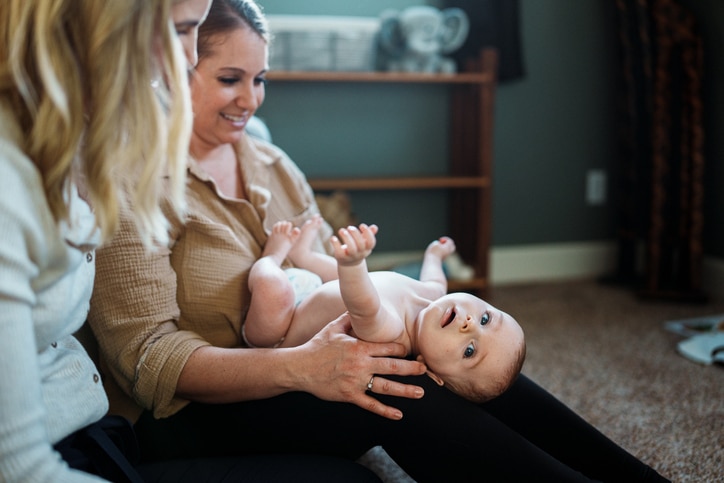 At home occupational therapy for infant